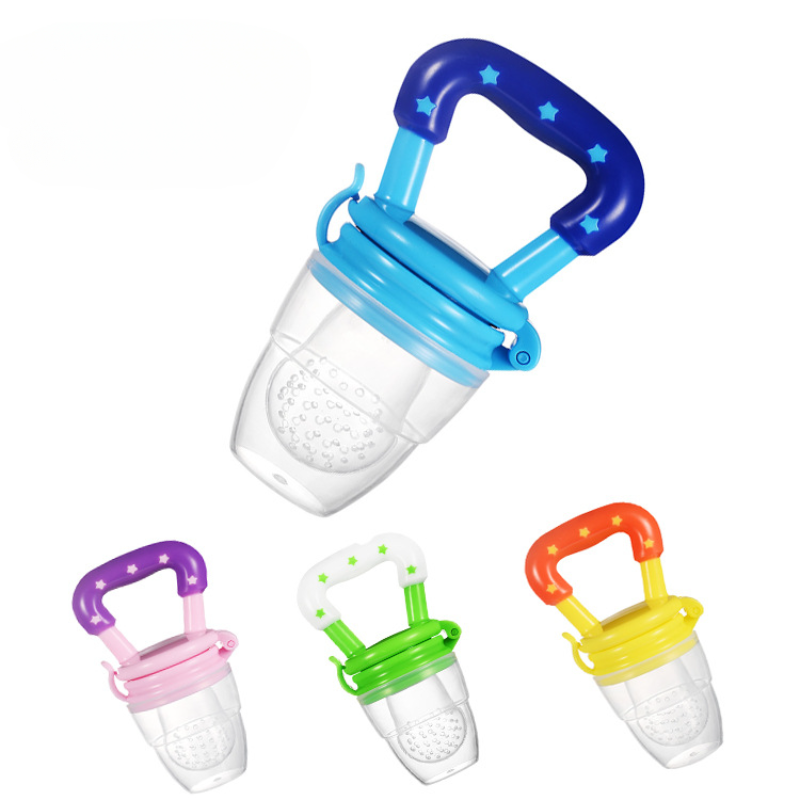 Baby Food Pouches - Bebê alimentador de frutas chupeta dentição