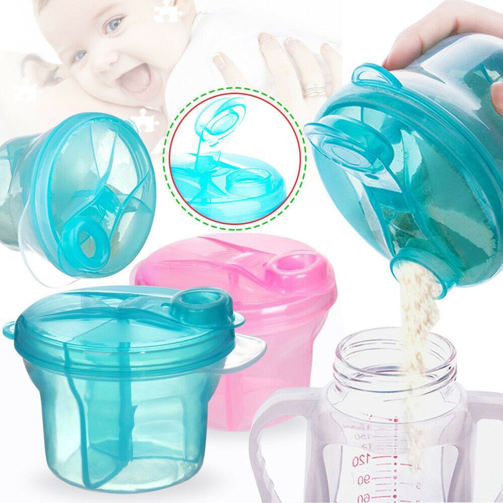 Baby Food Glass Jar - Dispensador do pó do leite do