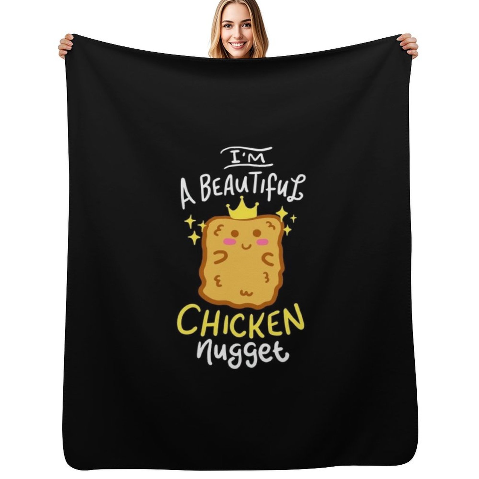 Baby Food With Chicken - Cobertor de Sofá Gigante Engraçado com
