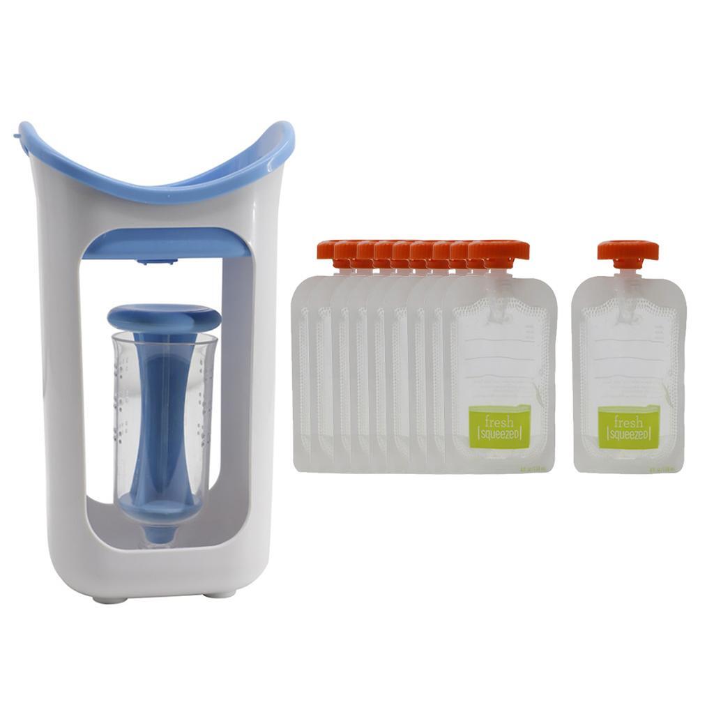 Baby Food Pouches - Espremedor de alimentos para alimentação de