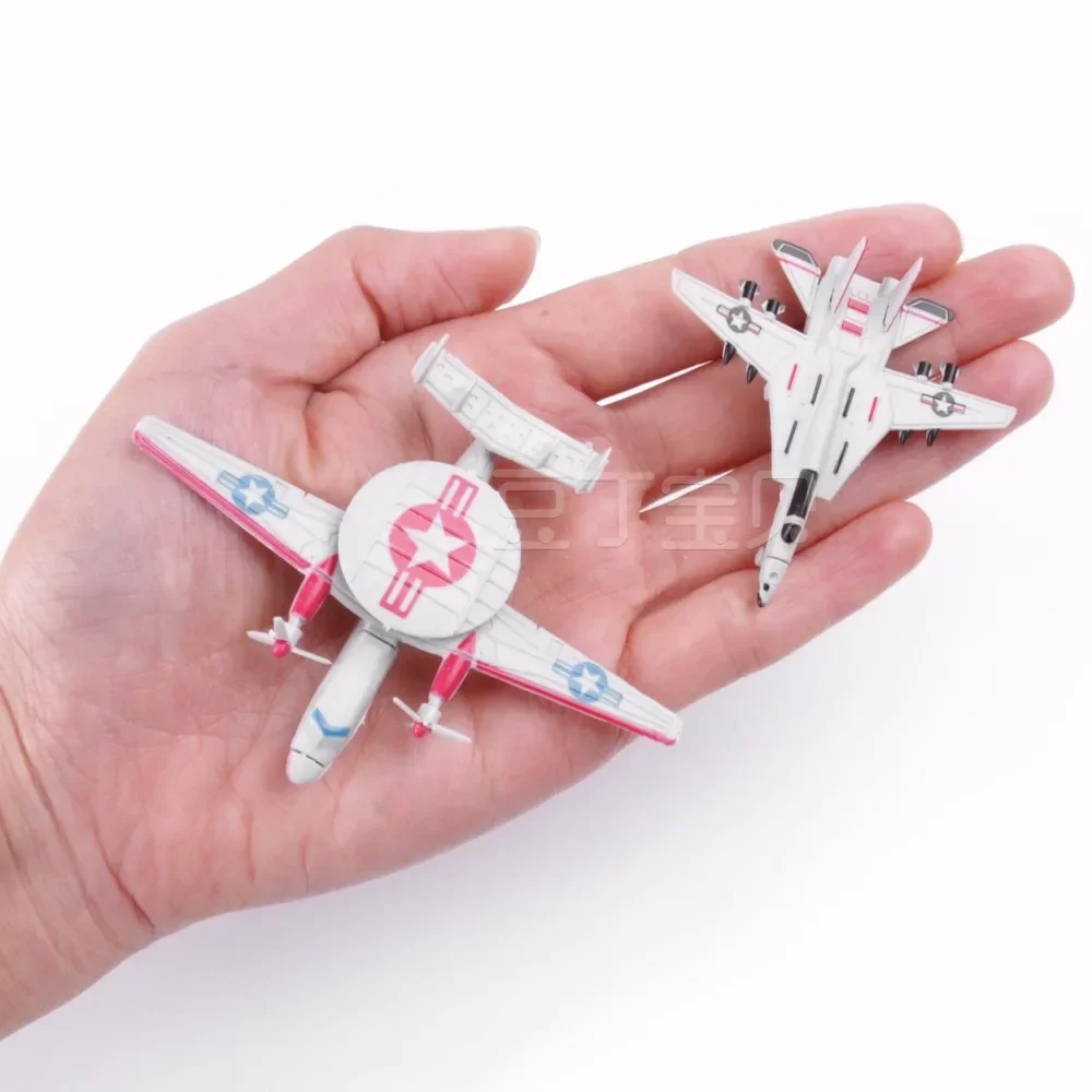 Baby Food Eat - 1 PCS 4D Plástico Montado Avião