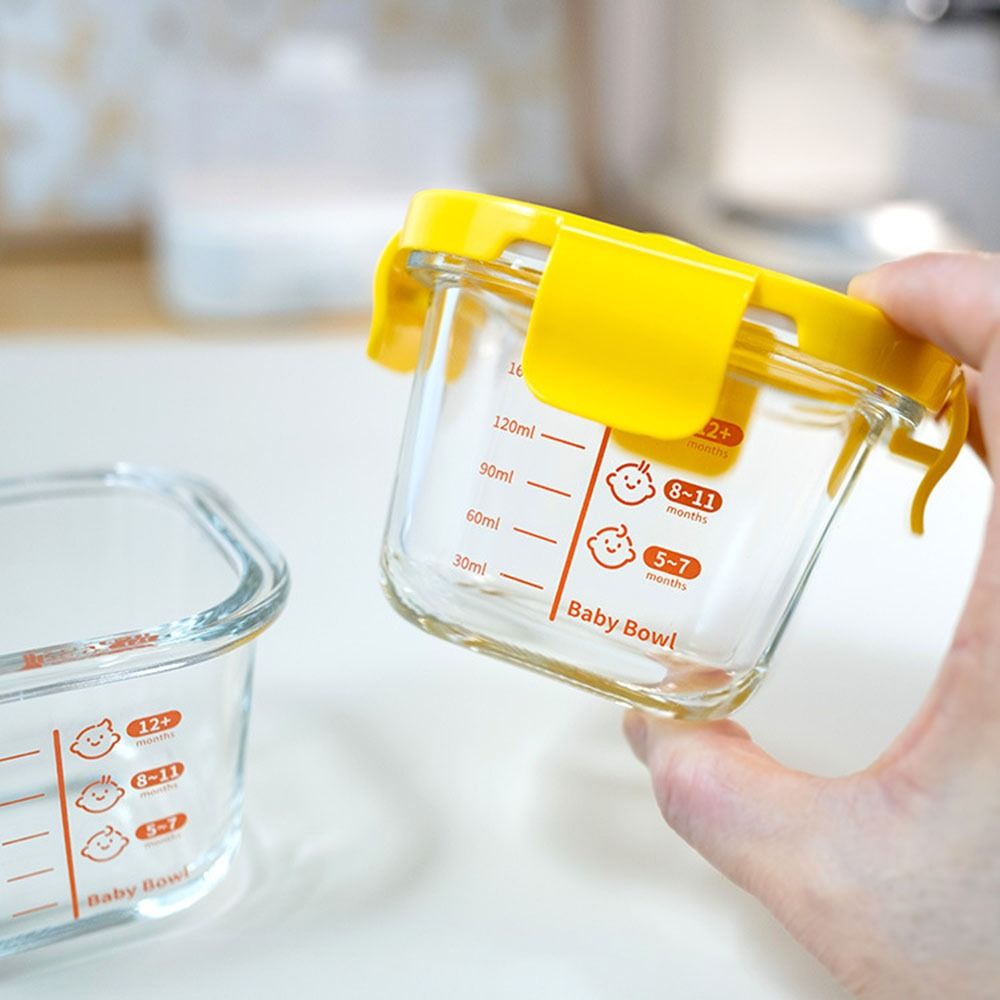 Baby Food Glass Jar - Novo 170ml caixa de armazenamento de