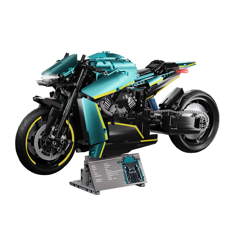 Baby Food Eat - Em estoque moc técnico 1:5 motocicleta