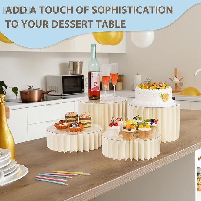 Baby Food Catering - Risers de alimentos para buffet mesa
