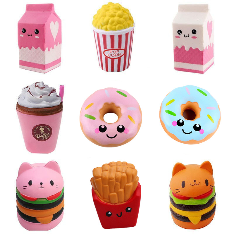 Baby Food Eat - Jumbo kawaii brinquedos mole lento subindo