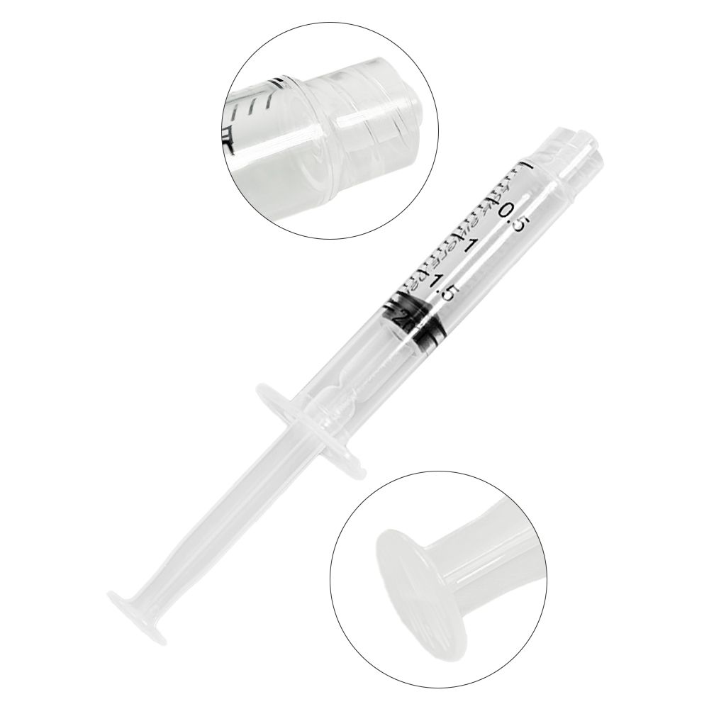 Seringa luer lock de 2ml, 100  - Baby Food Allergy Rash avaliação e preço
