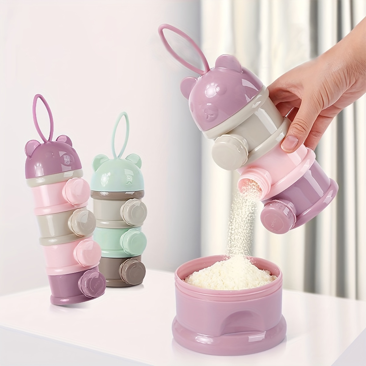 Recipiente de leite em pó para - Baby Food Glass Jar avaliação e preço