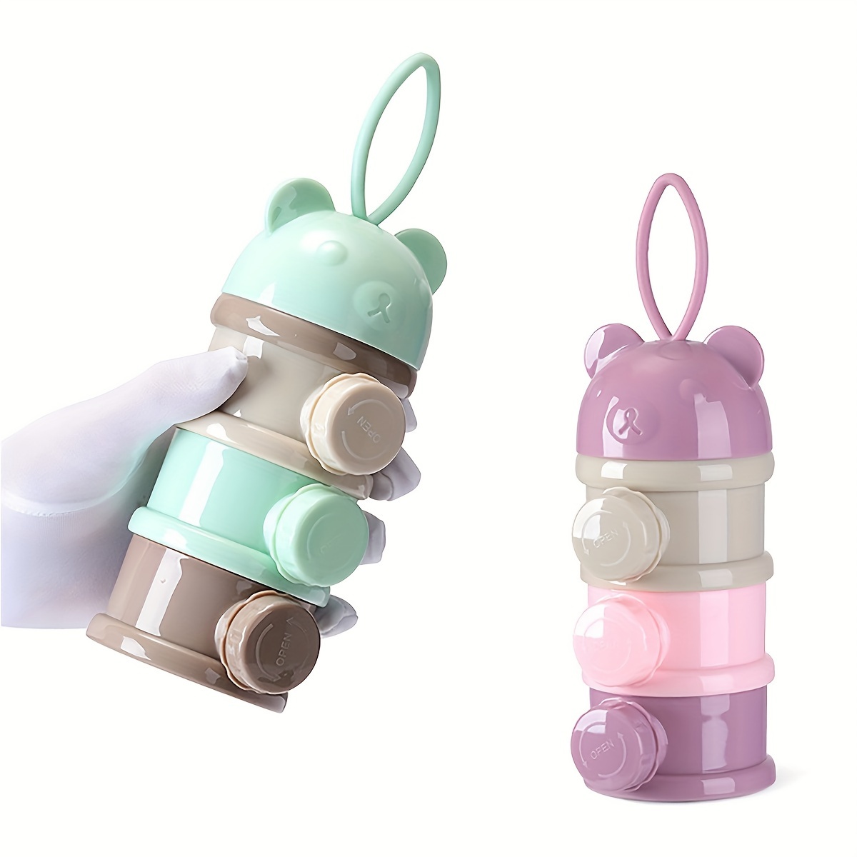 Recipiente de leite em pó para - Baby Food Glass Jar avaliação e preço