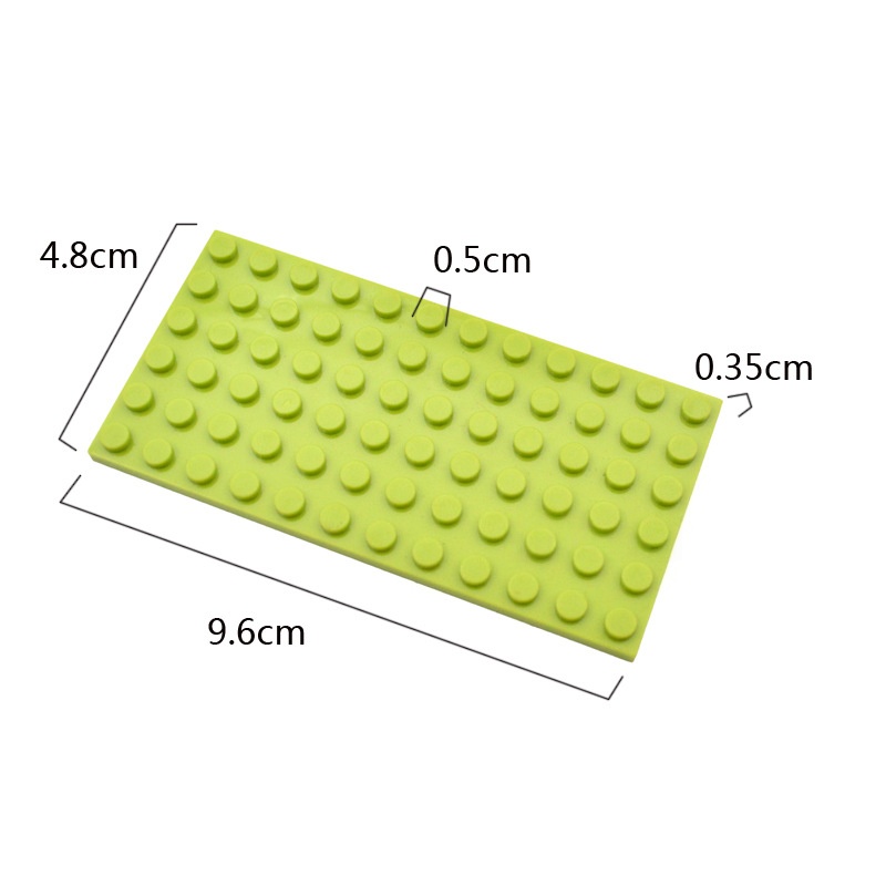 10 pçs 6x12 pontos placa base  - Baby Food Eat avaliação e preço