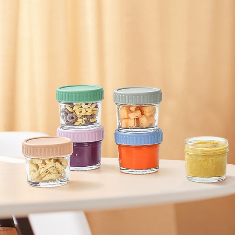 Jarra de vidro para comida de  - Baby Food Glass Jar avaliação e preço