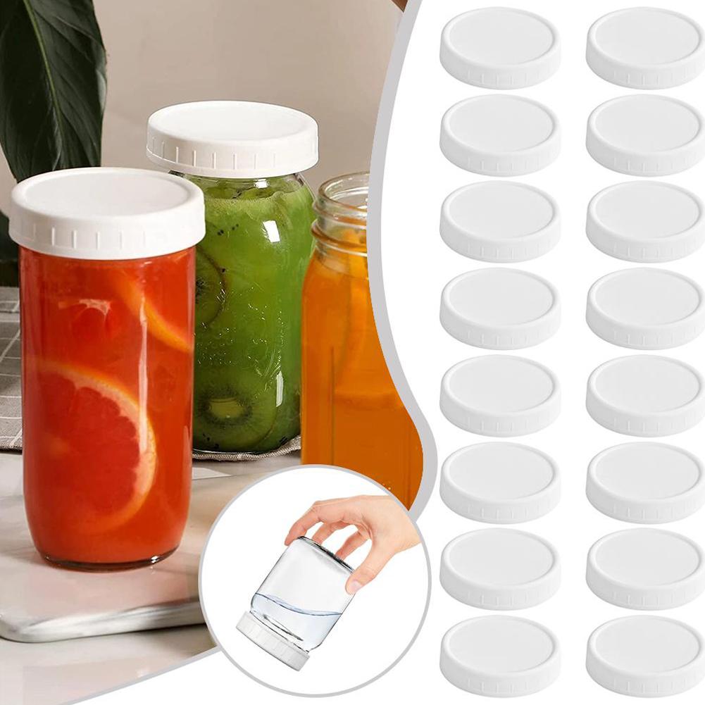 1/16 peças Tampas de Plástico  - Baby Food Glass Jar avaliação e preço