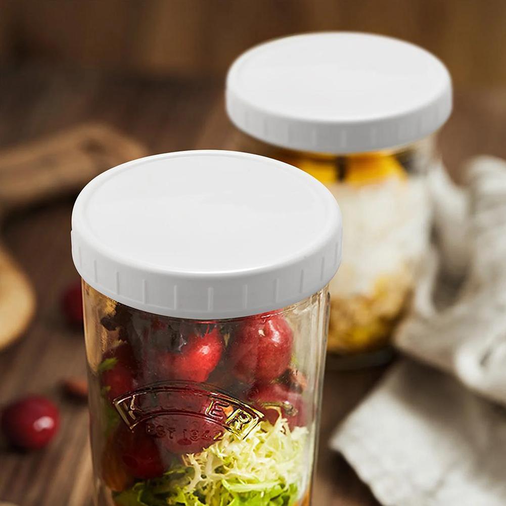 1/16 peças Tampas de Plástico  - Baby Food Glass Jar avaliação e preço