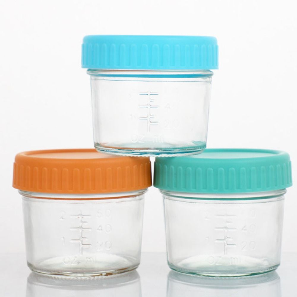 Jarra de vidro para comida de  - Baby Food Glass Jar avaliação e preço