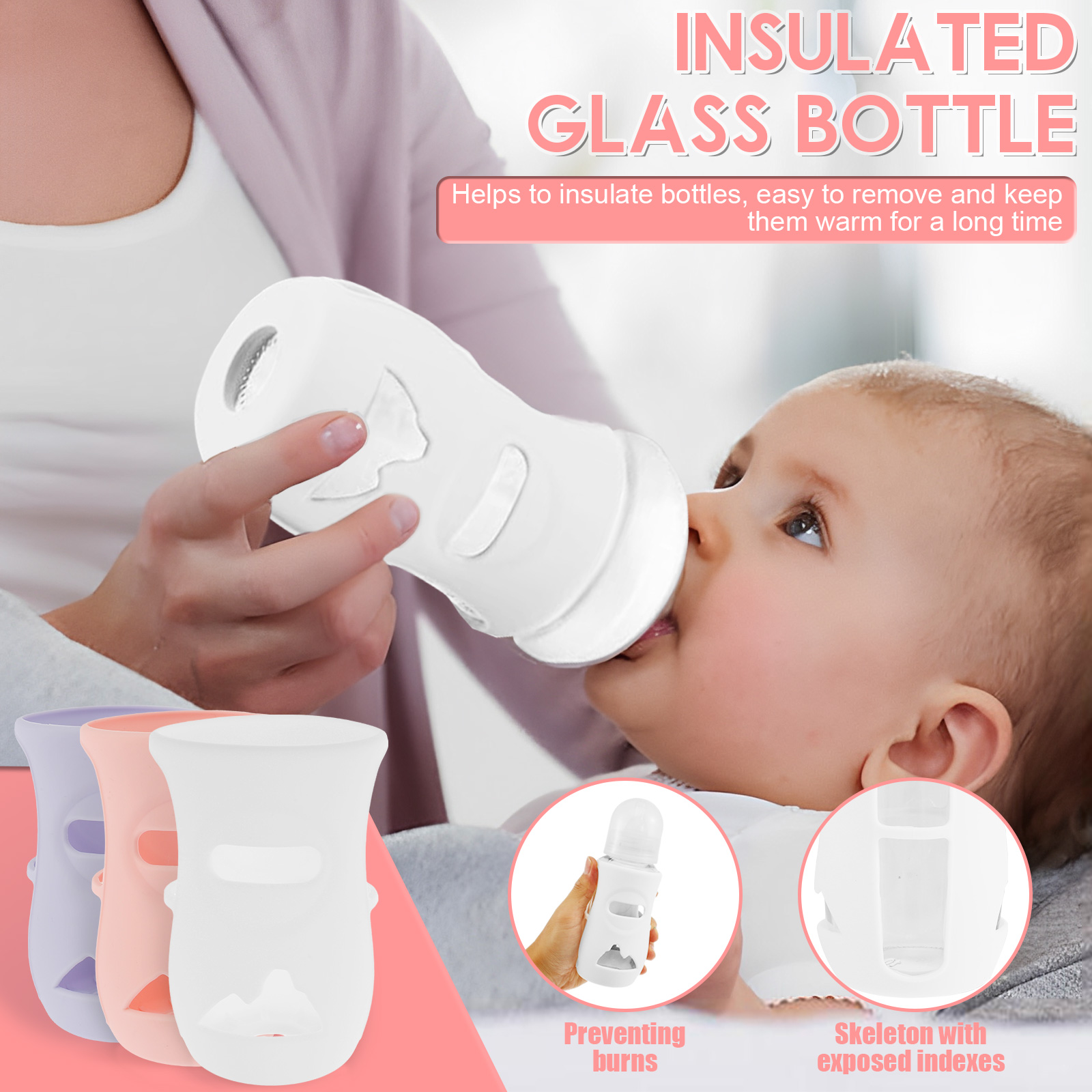 Mangas de silicone capa de gar - Baby Food Pouches avaliação e preço