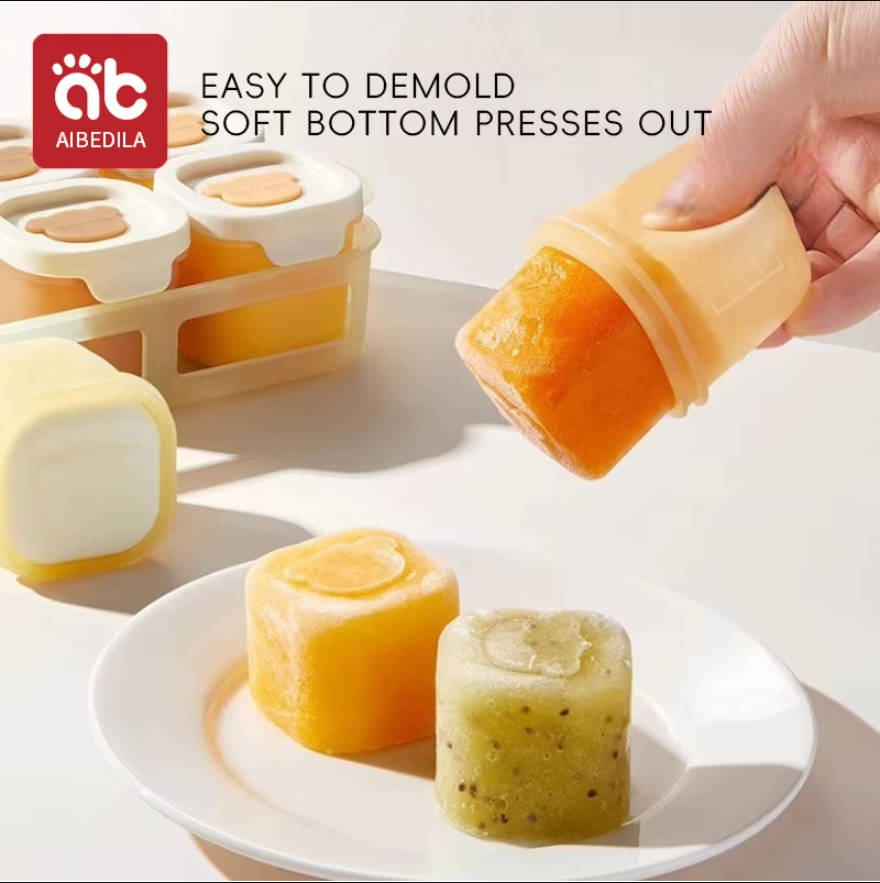 AIBEDILA Bandeja de Silicone p - Baby Food Glass Jar avaliação e preço