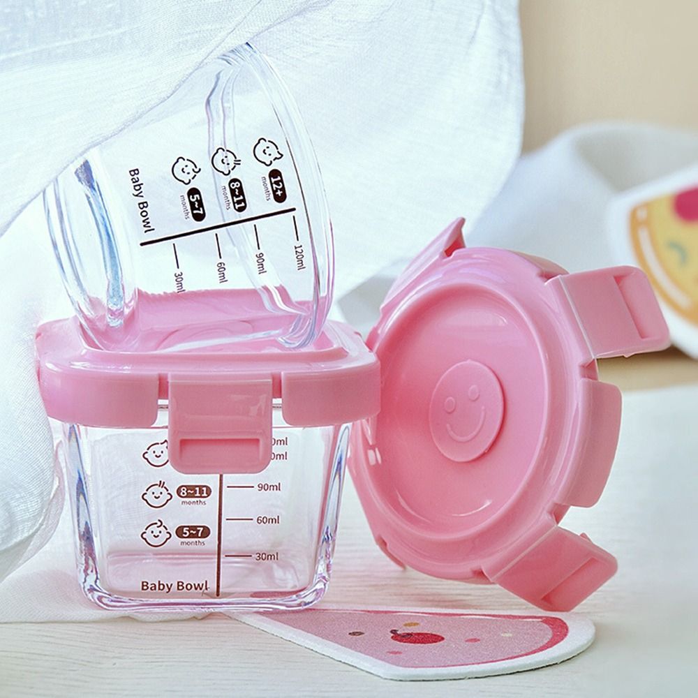 Caixa de armazenamento de alim - Baby Food Glass Jar avaliação e preço