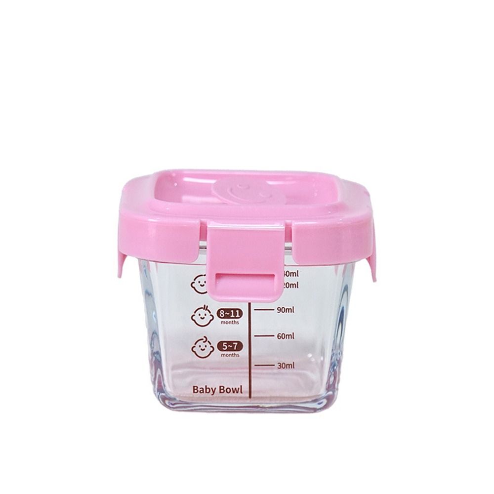 Caixa de armazenamento de alim - Baby Food Glass Jar avaliação e preço