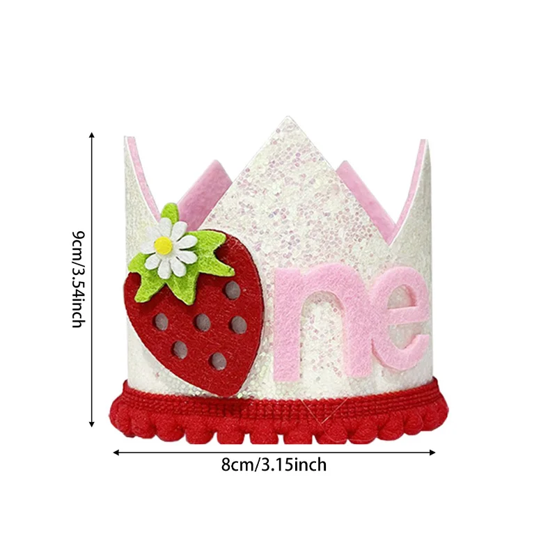 Chapéu de Aniversário Rosa com - Baby Food Year Old avaliação e preço