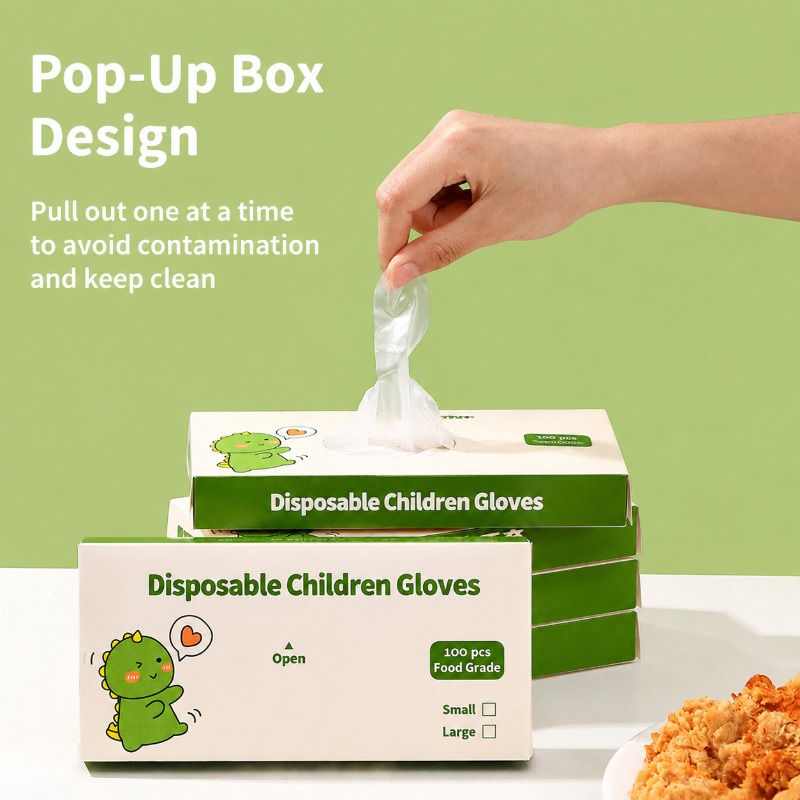 Luvas Descartáveis de TPE Grau - Baby Food Catering avaliação e preço