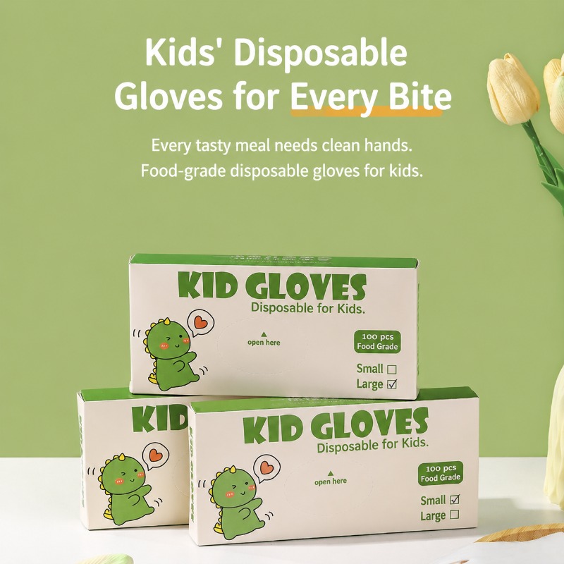 Luvas Descartáveis de TPE Grau - Baby Food Catering avaliação e preço