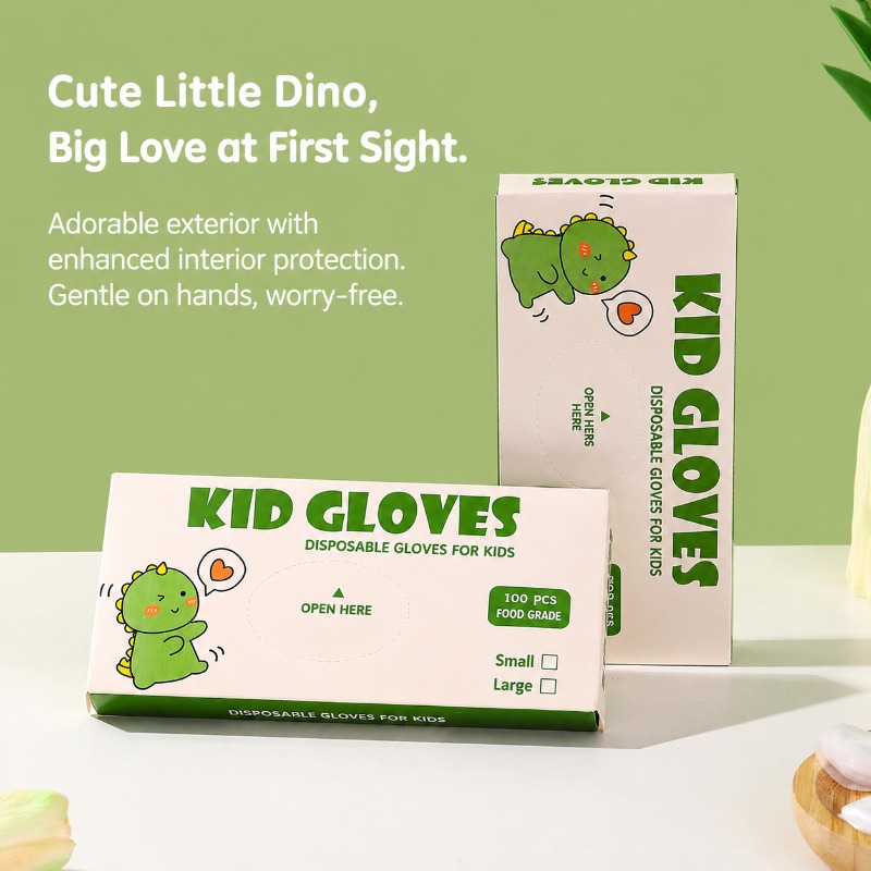 Luvas Descartáveis de TPE Grau - Baby Food Catering avaliação e preço