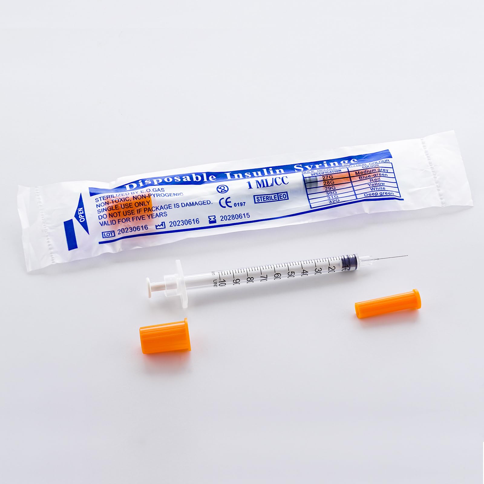 30 unidades/pacote, Seringa de - Baby Food Allergy Rash avaliação e preço