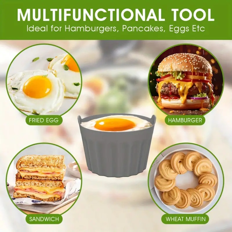 4 pçs silicone fritadeira de a - Baby Food Egg avaliação e preço