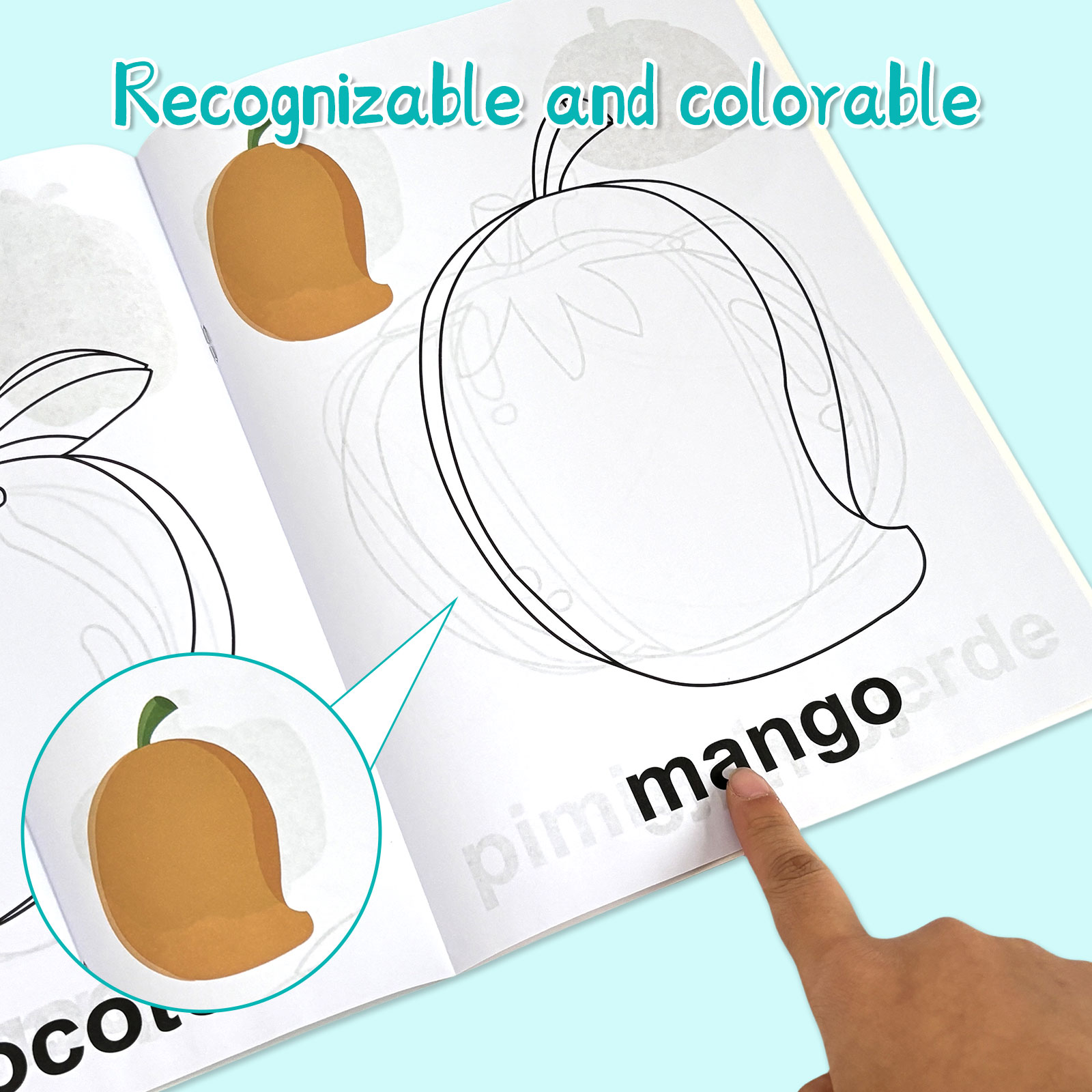 Pacote com 4 livros de colorir - Baby Food Year Old avaliação e preço