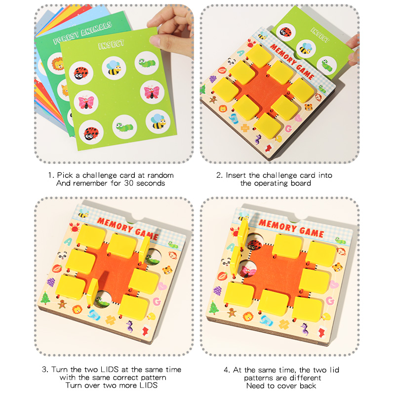 Brinquedo de xadrez de madeira - Baby Food Eat avaliação e preço